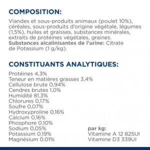 styles dernier cri HILL’S Pet Nutrition C/d Urinary Multicare Mijotés Pour Chien Poulet & Légumes 24