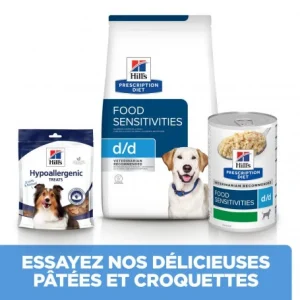 en ligne HILL’S Pet Nutrition D/D Food Sensitivities Croquettes Pour Chien Au Canard & Riz 15