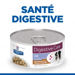 HILL’S Pet Nutrition I/d Low Fat Digestive Mijotés Pour Chien Poulet & Légumes exclusivement disponibles 13