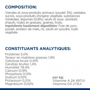 HILL’S Pet Nutrition I/d Low Fat Digestive Mijotés Pour Chien Poulet & Légumes exclusivement disponibles 27