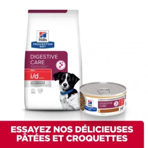 Meilleur Prix Garanti HILL’S Pet Nutrition I/D Stress Digestive Mini Mijotés Pour Petit Chien Poulet & Légumes En Boîtes 14