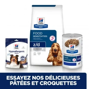 HILL’S Pet Nutrition Z/d Food Sensitivities Boîte Pour Chien Meilleur Prix 14