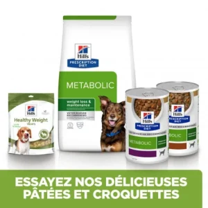 HILL’S Pet Nutrition Metabolic Croquettes Pour Chien à L’Agneau & Riz De super promotions disponibles 14