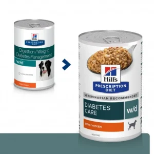 HILL’S Pet Nutrition Chien W/d Diabetes Poulet Boîte se précipiter pour acheter 13