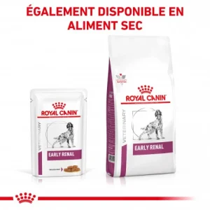 De super promotions disponibles ROYAL CANIN Dog Early Renal Sachet Repas 20