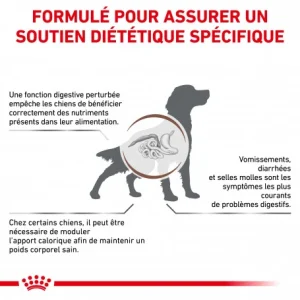 Retour Facile et Gratuit ROYAL CANIN Dog Gastro Intestinal Moderate Calorie 11