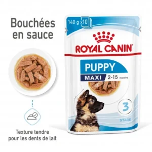 ROYAL CANIN Dog Puppy Maxi Sachet Repas remise en ligne 15