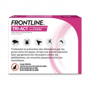 grossiste en ligne Boehringer Ingelheim Frontline Tri-Act XS Chien De 2 à 5 Kg 9