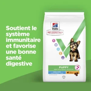 Service Clients Dédié HILL’S Pet Nutrition Vet Essentials Chien Multi-Benefit Puppy Small & Mini Poulet 21