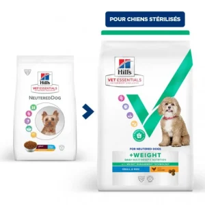 garantie de qualité HILL’S Pet Nutrition Vet Essentials Chien Multi-Benefit + Weight Adult 1+ Small & Mini Poulet 11