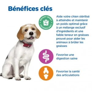 HILL’S Pet Nutrition Vet Essentials Chien Multi-Benefit + Weight Adult 1+ Medium Poulet soldes ligne 15