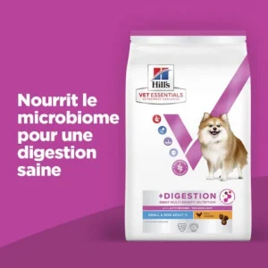 prix pas cher HILL’S Pet Nutrition Vet Essentials Chien Multi-Benefit+Digestion Adult + Small & Mini Poulet 10