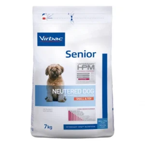 Virbac Veterinary HPM Dog Senior Neutered Small & Toy qualité supérieure 16