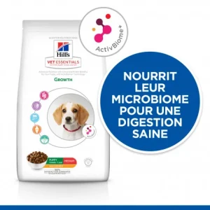 Couleurs variées HILL’S Pet Nutrition Vet Essentials Puppy Growth ActivBiome+ Medium Poulet 11