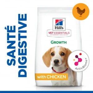 Couleurs variées HILL’S Pet Nutrition Vet Essentials Puppy Growth ActivBiome+ Medium Poulet 15