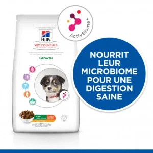 Pas Cher Magasin Soldes HILL’S Pet Nutrition Vet Essentials Puppy Growth ActivBiome+ Large Breed Poulet 11